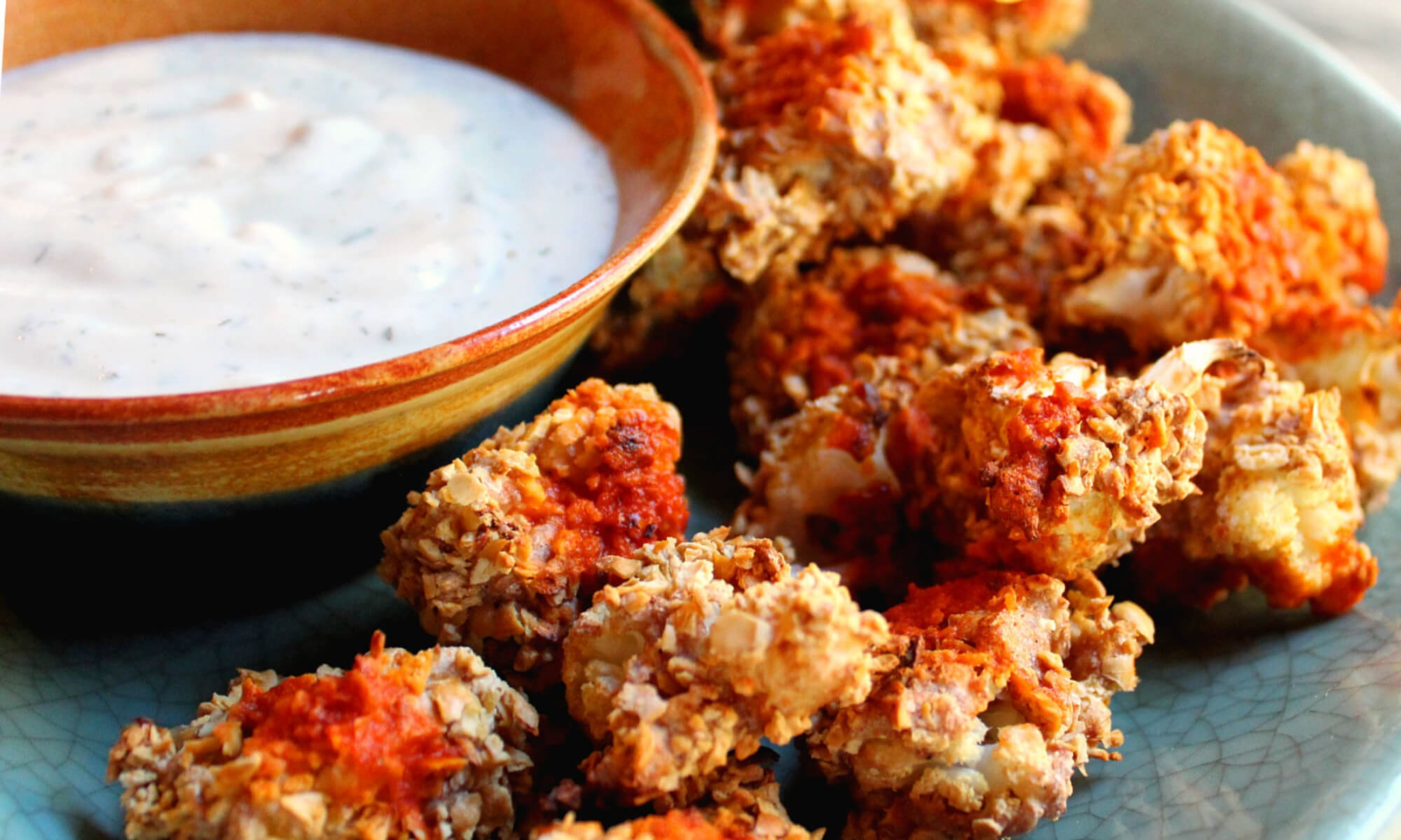 Cauliflower Bites | Alkaline Recipes for Super Bowl