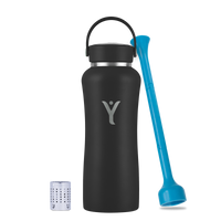 f-img, 32 oz DYLN Bottle Alkaline Water,color: Black
